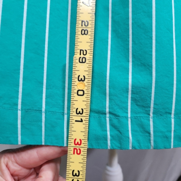 a new day Green Pleated Tie Front Sundress Resortwear,vacation,travel - Picture 6 of 10